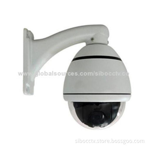 4" Mini 700TVL Resolution Analog PTZ High Speed Dome Camera, Supports PAL and NTSC